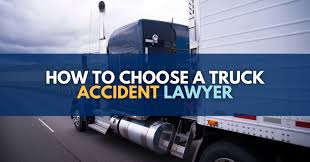 how to choose a truck accident lawyer
